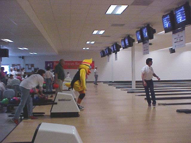 The Mascot Bowling!